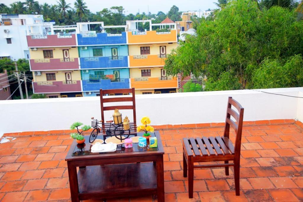 Mp Villa - Lovely Furnished Appartment Pondicherry Exteriör bild